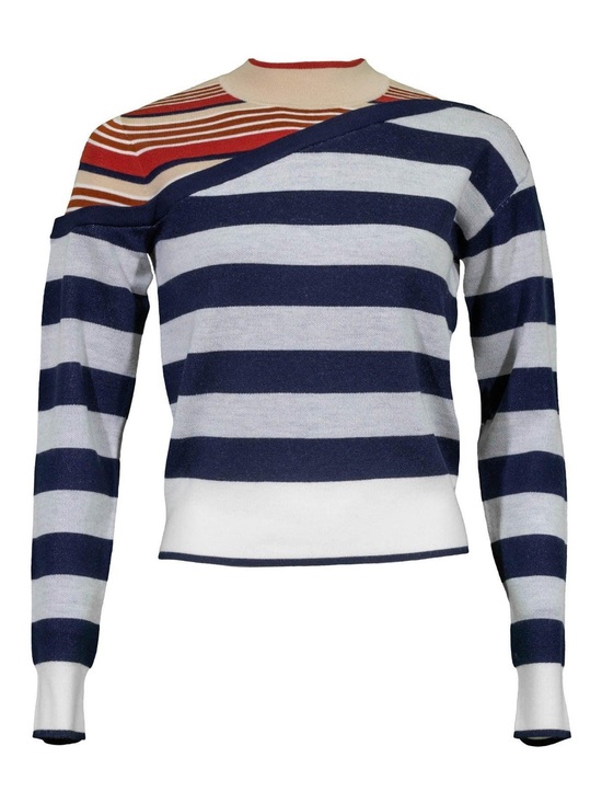 Veronica Beard Sweaters - Veronica Beard Sheridan Striped Pullover